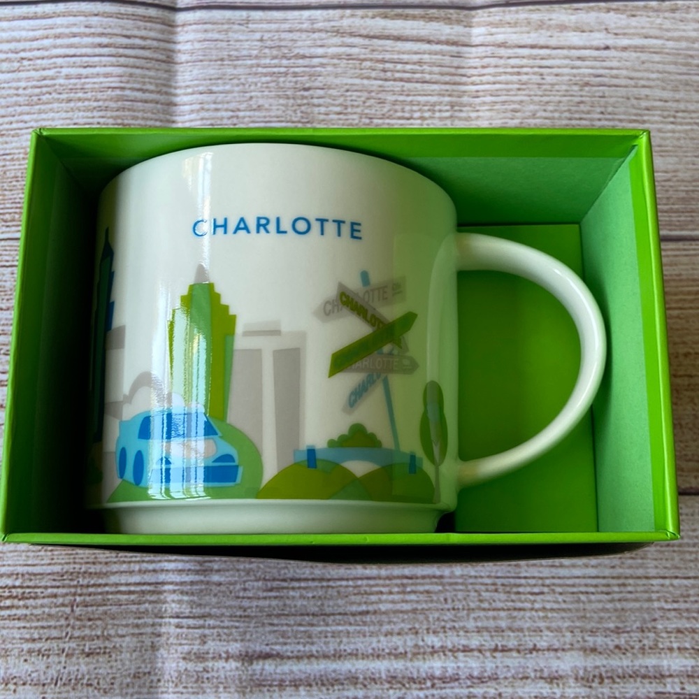 *NWT* Starbucks YAH Charlotte mug